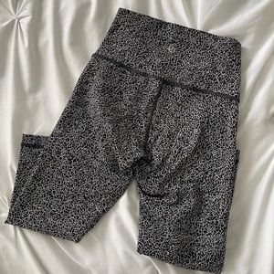 Black and White Lululemon Leggings